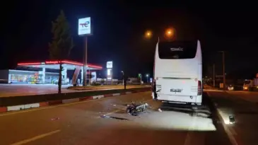 Çan’da Motosiklet Otobüse Çarptı: 1 Ölü, 1 Yaralı