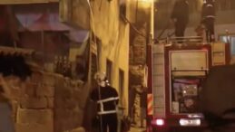 Çanakkale’de baca yangınında ev zarar gördü