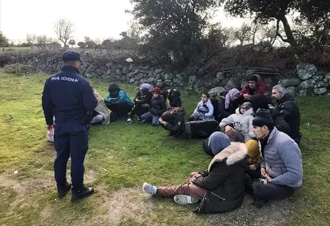 Çanakkale’de 22 Düzensiz Göçmen Yakalandı