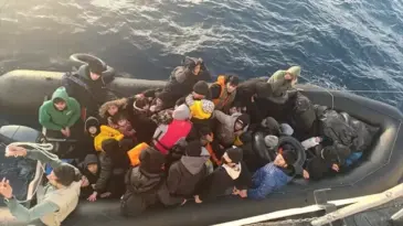 Çanakkale’de 40 Düzensiz Göçmen Yakalandı