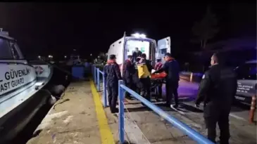 Gökçeada’da Rahatsızlanan Vatandaş Tıbbi Tahliye ile Hastaneye Sevk Edildi