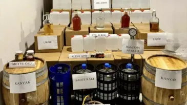 Çanakkale’de Sahte Alkol Operasyonu