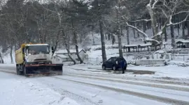 Kazdağları’nda Kar Yağışı Ulaşımı Zora Sokuyor