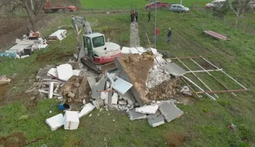 Çanakkale’de 10 Kaçak Yapı Yıkıldı