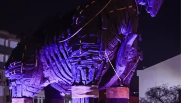 Truva Atı, Dünya Kanser Günü’nde Mor Işıkla Aydınlatıldı