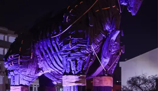 Truva Atı, Dünya Kanser Günü’nde Mor Işıkla Aydınlatıldı