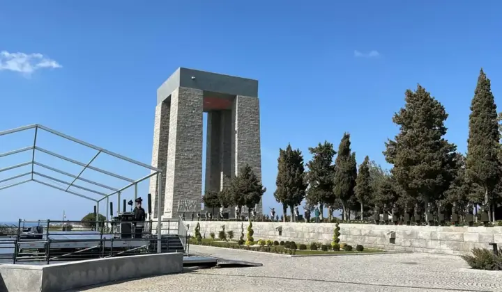 Şehitler Abidesi’ndeki 18 Mart törenlerinin genel provası yapıldı