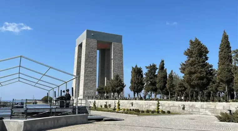 Şehitler Abidesi’ndeki 18 Mart törenlerinin genel provası yapıldı