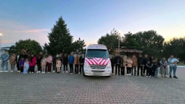Çanakkale’de Kaçak Göçmen Operasyonu