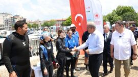 Çanakkale’de Deniz Temizliği Etkinliği
