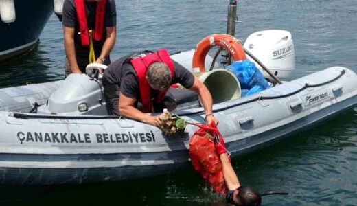 Çanakkale’de Çevre Günü Temizliği